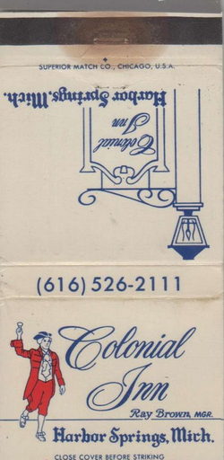 Colonial Inn - Matchbook